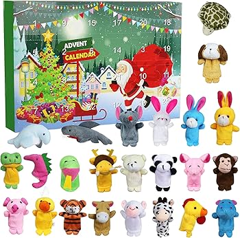 ぬいぐるみセット 2024年カレンダー付き Amazon.co.jp: クリスマスアドベントカレンダー 2024年 子供用 24日間